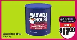 Chalo FreshCo Maxwell House Coffee 864-925 g offer