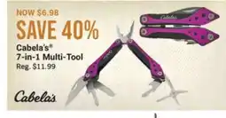 Cabela's Cabela's 7-in-1 Multi-Tool offer
