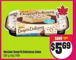 Chalo FreshCo McCain Deep'N Delicious Cake 510 g offer