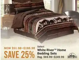 Cabela's Select White River Home Bedding Sets offer