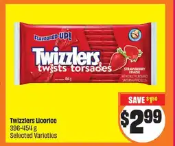 Chalo FreshCo Twizzlers Licorice 396-454 g Selected Varieties offer