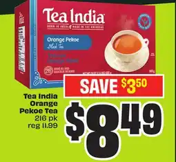 Chalo FreshCo Tea India Orange Pekoe Tea 216 pk offer