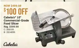 Cabela's Cabela's 10 Commercial-Grade Food Slicer offer