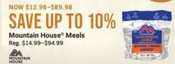 Cabela's Mountain House Meals offer