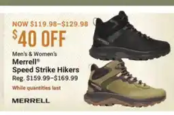 Cabela's Merrell Speed Strike Hikers offer