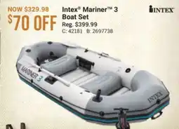 Cabela's Intex Mariner 3 Boat Set offer