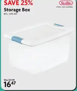 Home Hardware Storage Box offer