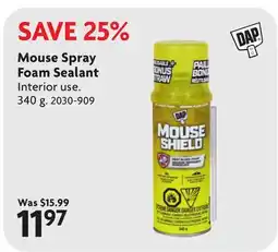Home Hardware Mouse Spray Foam Sealant offer