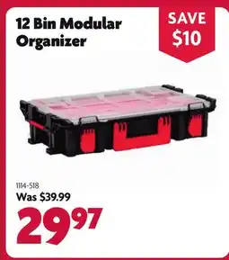 Home Hardware 12 Bin Modular Organizer offer