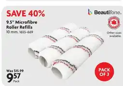 Home Hardware 9.5 Microfibre Roller Refills offer