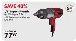 Home Hardware 1/2 Impact Wrench offer