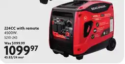 Home Hardware 224CC with remote offer