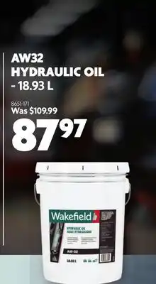 Home Hardware AW32 HYDRAULIC OIL offer