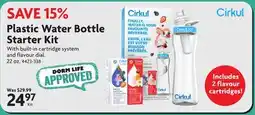 Home Hardware Plastic Water Bottle Starter Kit offer