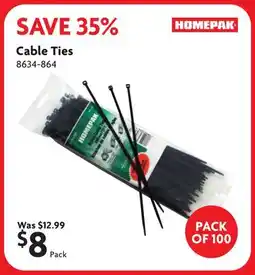 Home Hardware Cable Ties offer