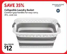 Home Hardware Collapsible Laundry Basket offer