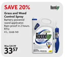 Home Hardware Grass and Weed Control Spray offer