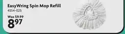 Home Hardware EasyWring Spin Mop Refill offer