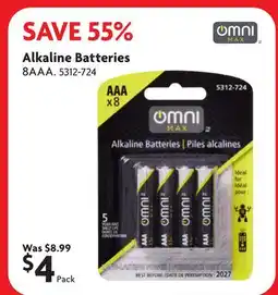 Home Hardware Alkaline Batteries offer