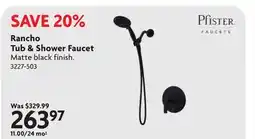 Home Hardware Rancho Tub & Shower Faucet offer