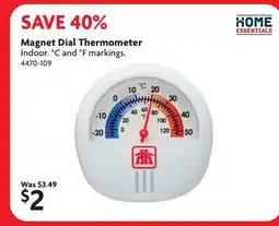 Home Hardware Magnet Dial Thermometer offer
