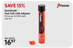 Home Hardware Quicklode Fuel Cell with Adapter offer