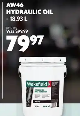 Home Hardware Aw46 Hydraulic Oil offer
