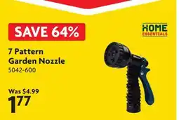 Home Hardware 7 Pattern Garden Nozzle offer