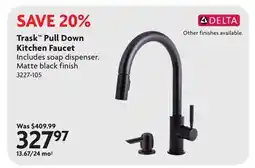 Home Hardware Trask Pull Down Kitchen Faucet offer