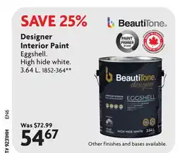 Home Hardware Designer Interior Paint offer