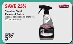 Home Hardware Stainless Steel Cleaner & Polish offer