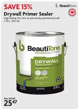 Home Hardware Drywall Primer Sealer offer