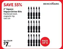 Home Hardware 2 Square Impact Driver Bits offer
