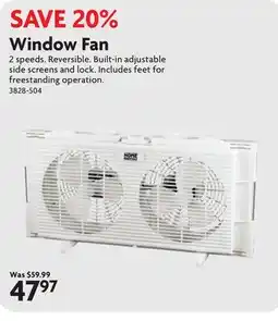 Home Hardware Window Fan offer