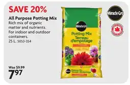 Home Hardware All Purpose Potting Mix offer