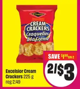 FreshCo Excelsior Cream Crackers 225 g offer