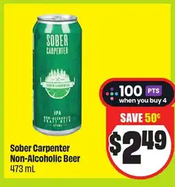 FreshCo Sober Carpenter Non-Alcoholic Beer 473 mL offer