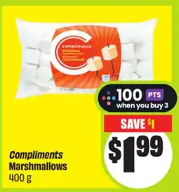 FreshCo Compliments Marshmallows 400 g offer