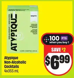 FreshCo Atypique Non-Alcoholic Cocktails 4 x 355 mL offer