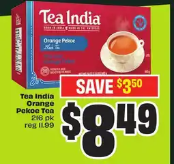 FreshCo Tea India Orange Pekoe Tea 216 pk offer