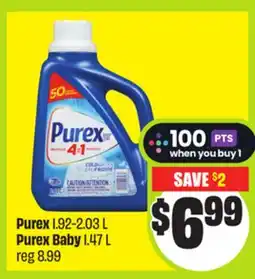 FreshCo Purex 1.92-2.03 L Purex Baby 1.47 L offer