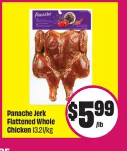 FreshCo Panache Jerk Flattened Whole Chicken 13.21/kg offer