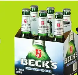 FreshCo Becks Non-Alcoholic Beer 6x330 mL offer