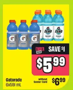 FreshCo Gatorade 6x591 mL offer
