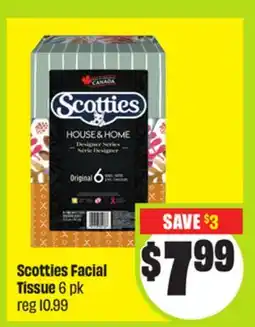 FreshCo Scotties Facial Tissue 6 pk offer