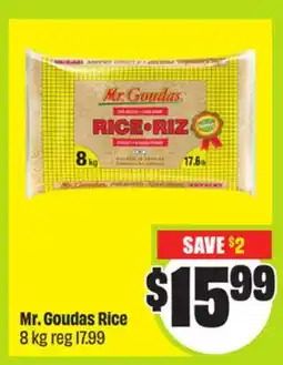 FreshCo Mr.Goudas Rice 8 kg offer