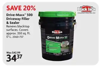 Home Hardware Drive-Maxx 500 Blacktop Filler & Sealer - 17 L offer