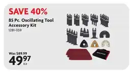 Home Hardware 85 Pc. Oscillating Tool Accessory Kit offer