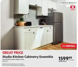 Home Hardware Studio Kitchen Cabinetry Ensemble offer