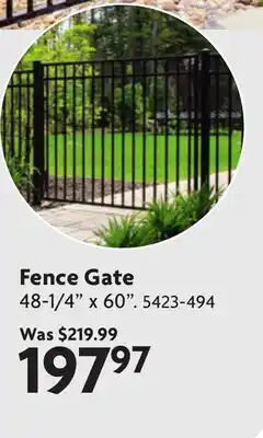 Home Hardware Fence Gate offer